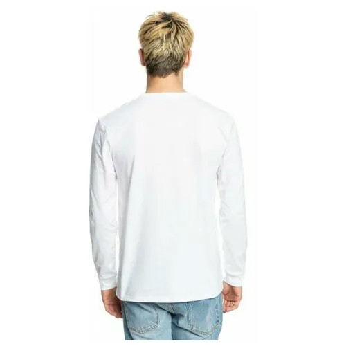 Лонгслив Quiksilver, размер M, белый