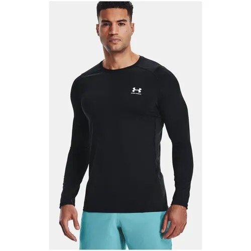 Лонгслив Under Armour Hg Fitted Ls Tee Черный Xl 1361506-001