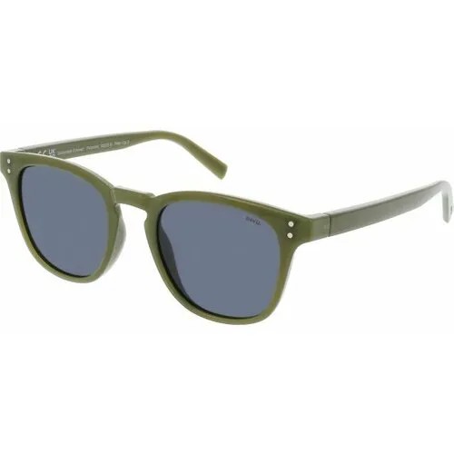 Солнцезащитные очки Invu, клабмастеры, оправа: пластик, поляризационные, с защитой от УФ, для мужчин, зеленый