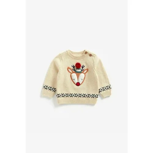 Свитер mothercare, размер 62, бежевый