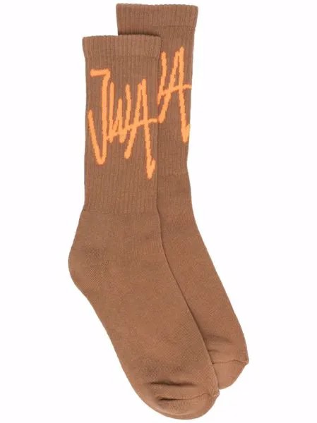 JW Anderson носки с логотипом