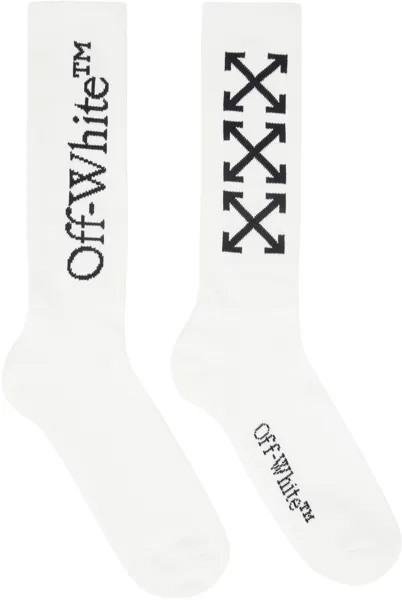 Белые носки со стрелами Off-White