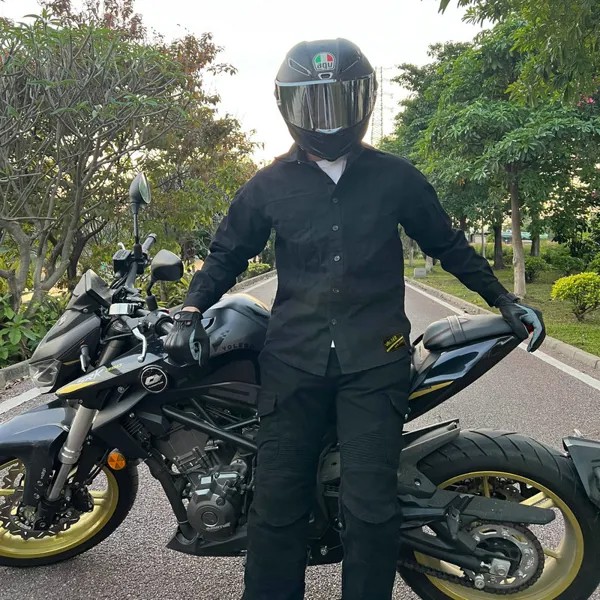 Мотоциклетные штаны для верховой езды, мотоциклетная защита, велосипедная модель, модное уличное снаряжение, мотоциклетная Защитная куртка с защитным снаряжением