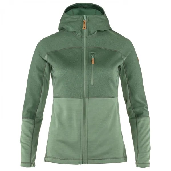 Флисовая жилетка Fjällräven Women's Abisko Trail Fleece, цвет Patina Green