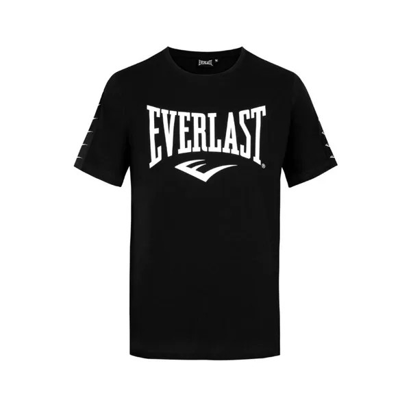 EVERLAST Tee Tape Черная футболка с коротким рукавом