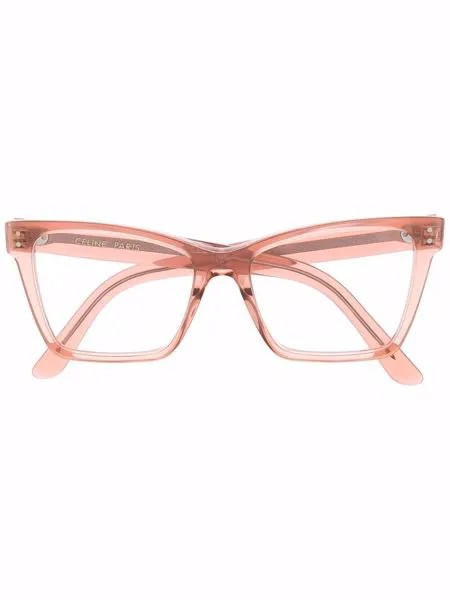 Celine Eyewear очки в оправе 'кошачий глаз'