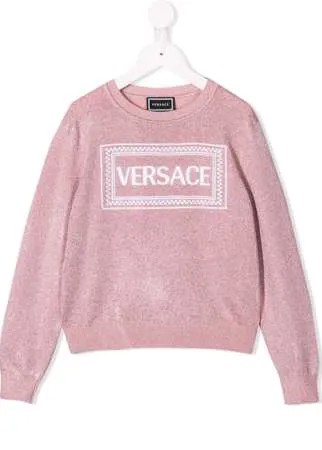 Versace Kids джемпер с логотипом