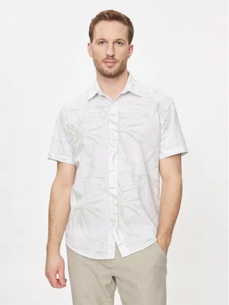 Рубашка стандартного кроя Selected Homme, зеленый