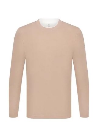 Хлопковый лонгслив Brunello Cucinelli