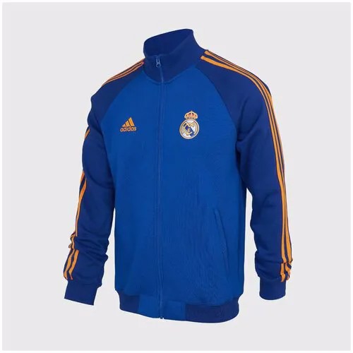 Олимпийка Adidas Real Madrid HA2533, р-р L, Синий