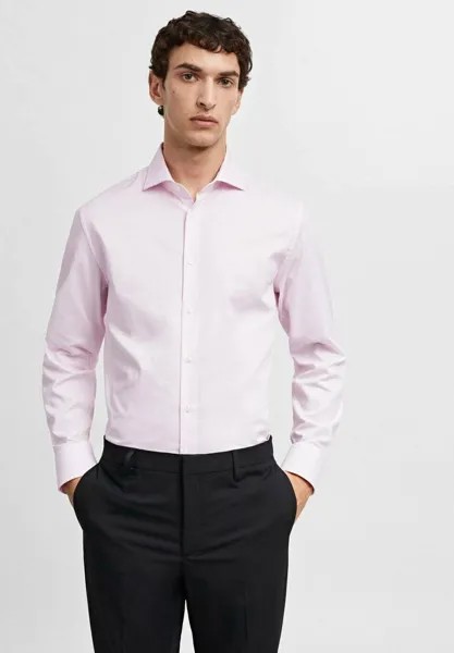 Деловая рубашка Mango, розовый
