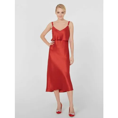 Платье Lo, размер 50, красный