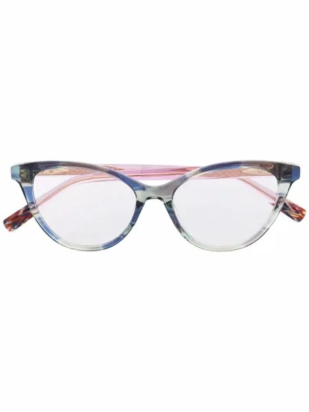 MISSONI EYEWEAR очки в прозрачной оправе