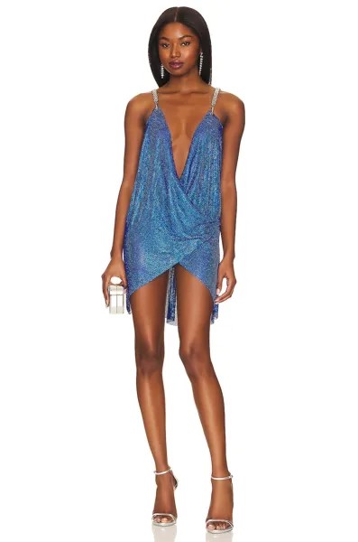 Платье Bronx and Banco Xenia Wrap, цвет Blue & Indigo