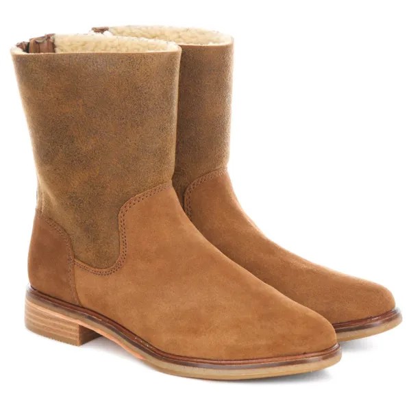 Полусапоги женские Clarks Clarkdale Axel коричневые 37 EU