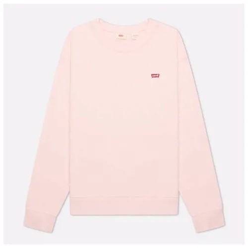 Свитшот LEVI`S Standard Crew 24688-0035 женский, цвет розовый, размер L