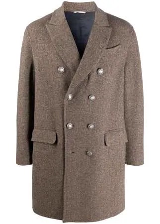 Brunello Cucinelli двубортное пальто