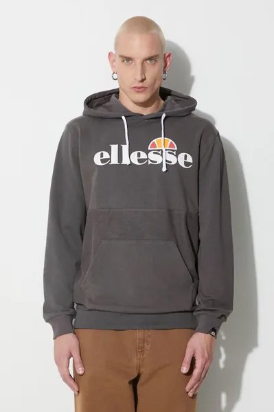 Толстовка из хлопка Ellesse, серый