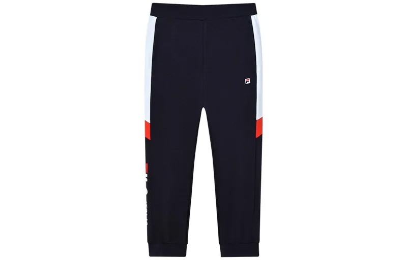 Повседневные брюки детские темно-синие Fila, цвет Legend Blue