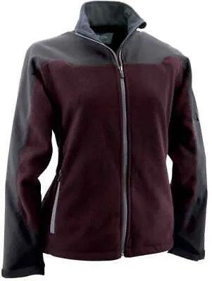 Page - Tuttle Softshell Trim Fleece Jacket Womens Size L Casual Athletic Outerw