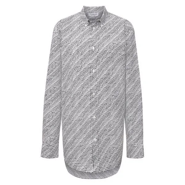 Хлопковая рубашка Balenciaga