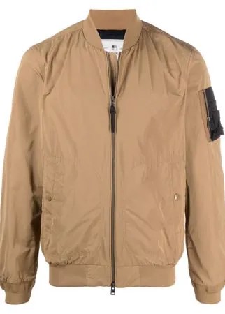 Woolrich бомбер с карманом на рукаве