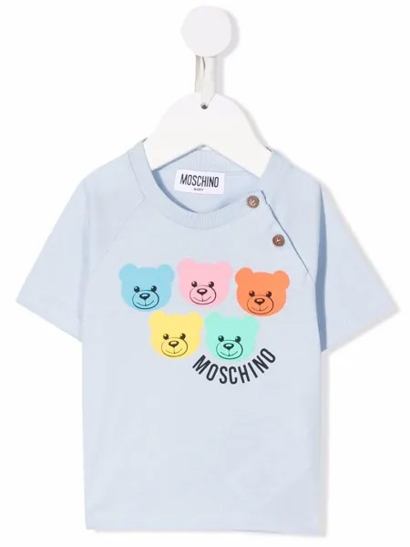 Moschino Kids Teddy Bear motif T-shirt
