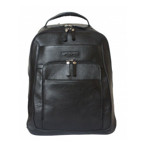 Мужской кожаный рюкзак Carlo Gattini Monfestino black 3034-01