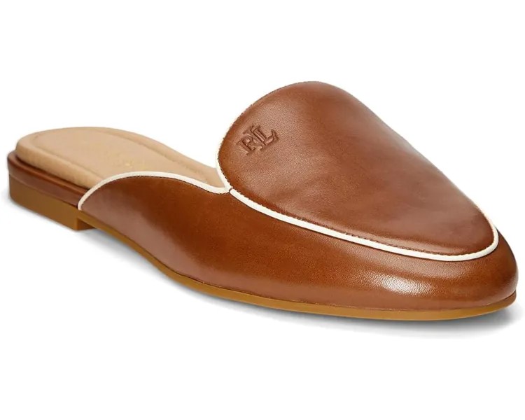 Лоферы LAUREN Ralph Lauren Aliana, цвет Deep Saddle Tan/Vanilla
