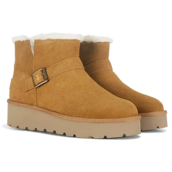 Женские мини-зимние ботинки Kelissa Koolaburra By Ugg, каштановый