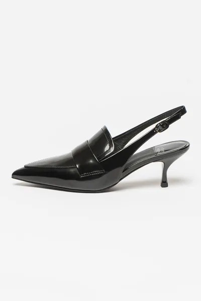 Лаковые туфли D'Orsay Jeffrey Campbell, черный