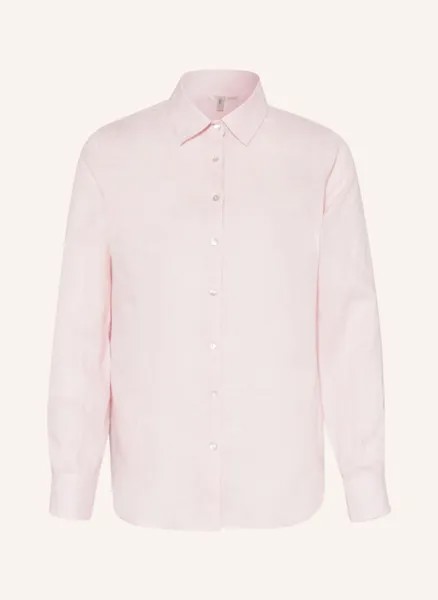Блуза рубашка Sophie MAGETTA aus Leinen, светло-розовый