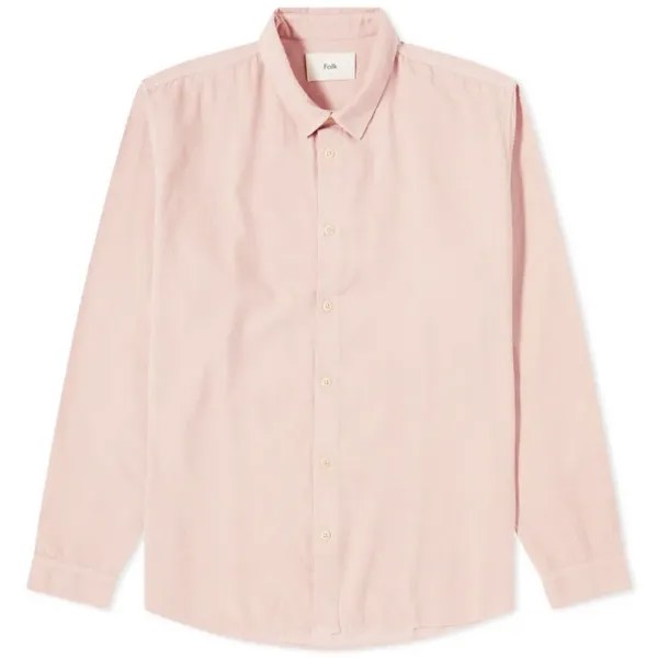Вельветовая рубашка Folk Babycord, розовый