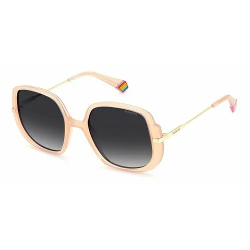 Солнцезащитные очки Polaroid, розовый, оранжевый