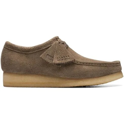 Полуботинки Clarks, размер 9, серый