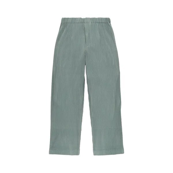 Брюки Homme Plissé Issey Miyake MC August, мятно-серые