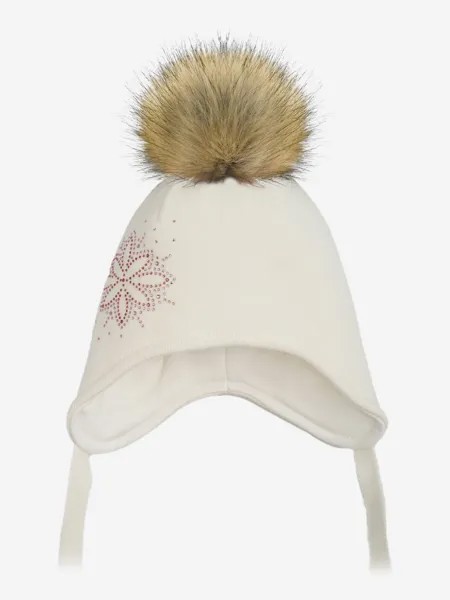 Шапка для девочки GUSTI GW24AC1199G-MILK, Белый