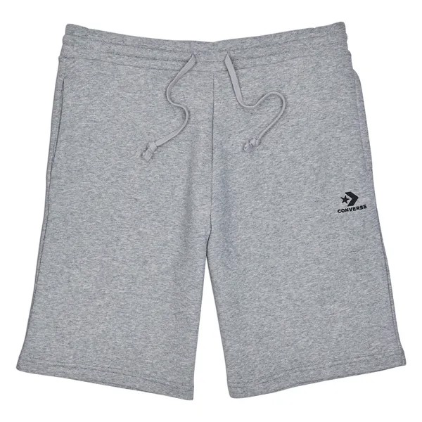 Тканевые брюки Converse Jogging Embroidered Star Chevron Short, серый