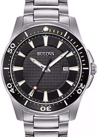 Японские наручные  мужские часы Bulova 98B328. Коллекция Marine Star