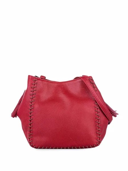 Yves Saint Laurent Pre-Owned сумка на плечо с декоративной строчкой