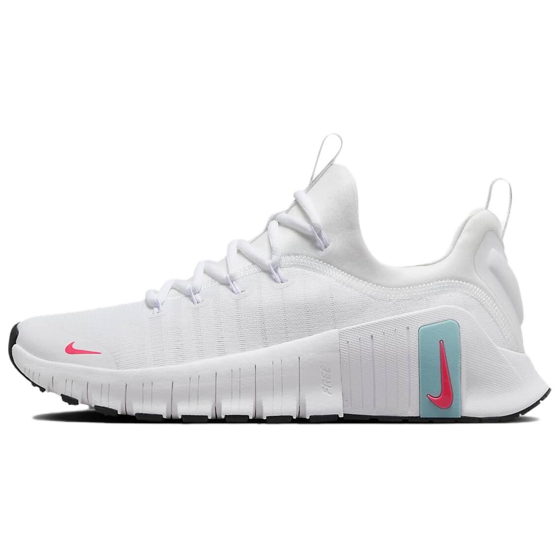 Кроссовки Nike Free Metcon 6 Training Shoes Women's Low-top White, красный