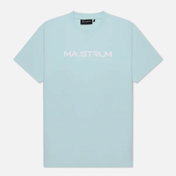 Мужская футболка MA.Strum Logo Chest Print голубой, Размер XL