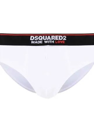 Dsquared2 трусы-брифы с логотипом