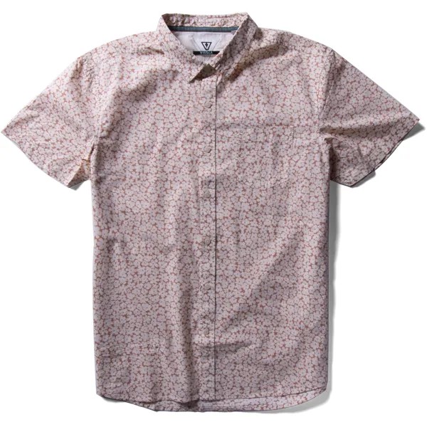 Эко-рубашка Vissla Cut Up с короткими рукавами, розовый