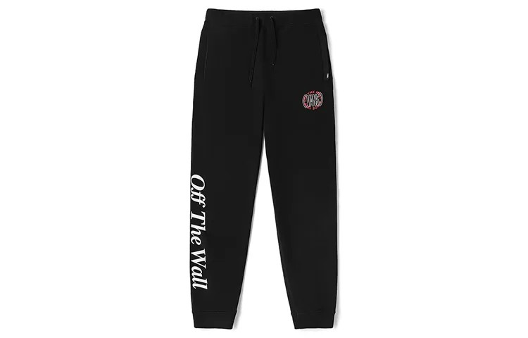 Мужские трикотажные спортивные штаны Vans, цвет Black