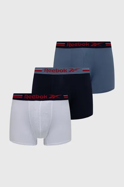 Боксеры (3 пары) U5.F8344 Reebok, белый