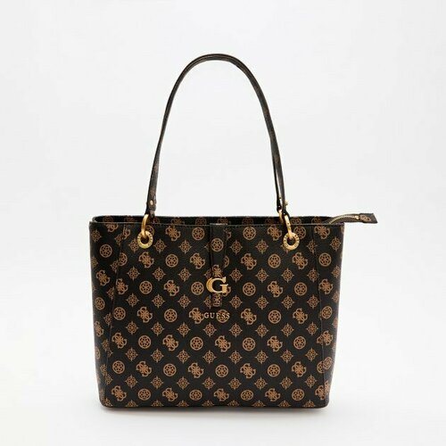 Сумка тоут GUESS, коричневый