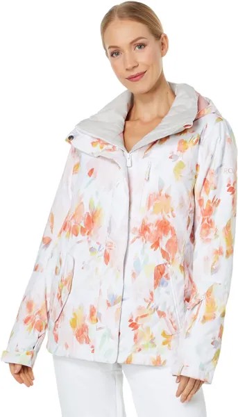 Куртка Jetty Jacket Roxy, цвет Bright White Tenderness
