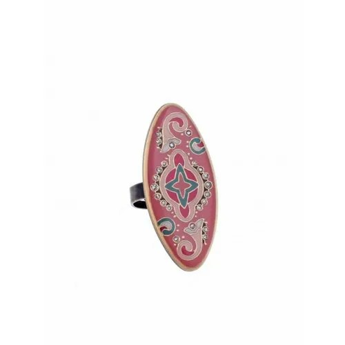 Кольцо Clara Bijoux, размер 17.5, розовый