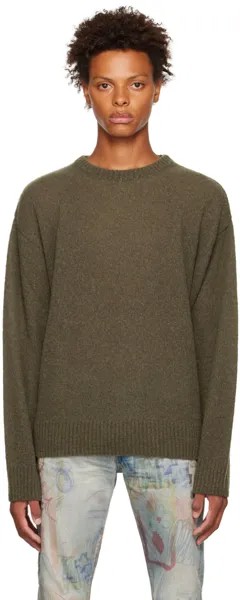 Пудровый свитер цвета хаки John Elliott